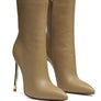 LONDON RAG OVER THE ANKLE STILETTO BOOT