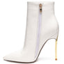 LONDON RAG SHINE HIGH PU STILETTO BOOT