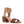 RAYNA BLUSH BRAIDED JUTE STRAP AND SUEDE SANDAL