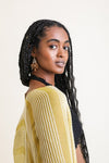 Suede Fringe & Multi-bead Statement Earrings
