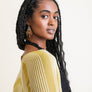 Suede Fringe & Multi-bead Statement Earrings