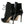 ESCALA CROC LACE-UP STILETTO BOOT