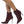 ESCALA CROC LACE-UP STILETTO BOOT