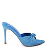 FIRST CRUSH SATIN KNOT HIGH HEELED SANDALS