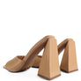 LOVEBUG TRIANGULAR BLOCK HEEL SANDALS