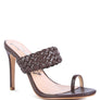 HIGH PERKS WOVEN STRAP TOE RING SANDALS