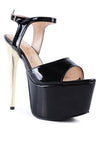 BEWITCH ULTRA HIGH HEELED ANKLE STRAP SANDAL