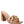 PLAYDOLL METAL CHAIN DETAIL BLOCK HEEL SANDAL