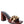 PLAYDOLL METAL CHAIN DETAIL BLOCK HEEL SANDAL