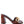 PLAYDOLL METAL CHAIN DETAIL BLOCK HEEL SANDAL