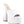 OOMPH QUILTED HIGH HEELED PLATFORM SANDALS