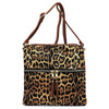 Leopard Zip Crossbody Bag