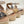 BELOVED ROCKSTUD STRAP ESPADRILLES WEDGE HEELS GREY Size 5.5
