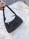 RHINESTONE SIMPLE SHOULDER BAG