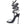 SMACKER STILETTO LACE UP SANDAL