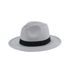 SUEDE FELT FASHION FEDORA