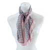 Multi Pattern Silk Scarf