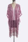 Lace Fringe Iconic Cardigan