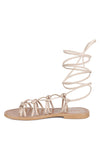 BAXEA HANDCRAFTED TIE UP STRING FLATS