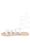 BAXEA HANDCRAFTED TIE UP STRING FLATS