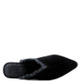 MOLLY  FRAYED LEATHER MULES