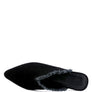 MOLLY  FRAYED LEATHER MULES