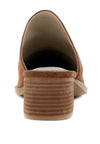 PALMA STACKED HEEL MULES