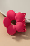 large flower hair claw clip