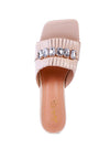 FANTASY CLEAR HEEL JEWEL SANDAL