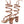 CASSINO THONG LACE UP CHAIN HEEL SANDAL