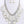 Pearl And Clear Beads Statement Necklace Set