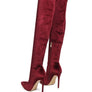 MADMAN STRETCH HIGH HEEL VELVET BOOT