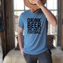 Drink Beer and Watch Football Mens Tee
