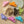 Large hair Claw clip with flower handle