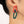 Organic shape chunky link drop earrings