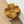 Matte color coated flower hair claw clip