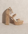 OASIS SOCIETY Raelynn - Suede Platform Heels