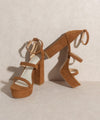 OASIS SOCIETY Raelynn - Suede Platform Heels