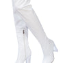 NOIRE THIGH HIGH LONG BOOTS IN PATENT PU