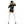 Sexy One Glove Billie Jean 5 Pc Women’s Halloween Cosplay Costume Set Sz S/M