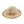 GRAYED BRIM BEACH STRAW HAT