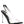 GODDESS HEELED CLEAR CHAIN SLINGBACK SANDAL