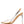 GODDESS HEELED CLEAR CHAIN SLINGBACK SANDAL