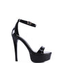 MY MAINS HIGH PLATFORM STILETTO SANDALS