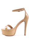 MY MAINS HIGH PLATFORM STILETTO SANDALS