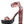 RATTLE SNAKE PRINT HIGH HEELED BLOCK SANDAL