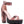 RATTLE SNAKE PRINT HIGH HEELED BLOCK SANDAL