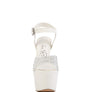 FIRST DATE ULTRA HIGH HEEL CLEAR SANDAL