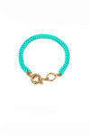 7 INCHES COLOR BOX CHAIN DOUBLE LAYER BRACELET