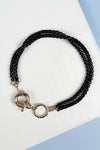 7 INCHES COLOR BOX CHAIN DOUBLE LAYER BRACELET